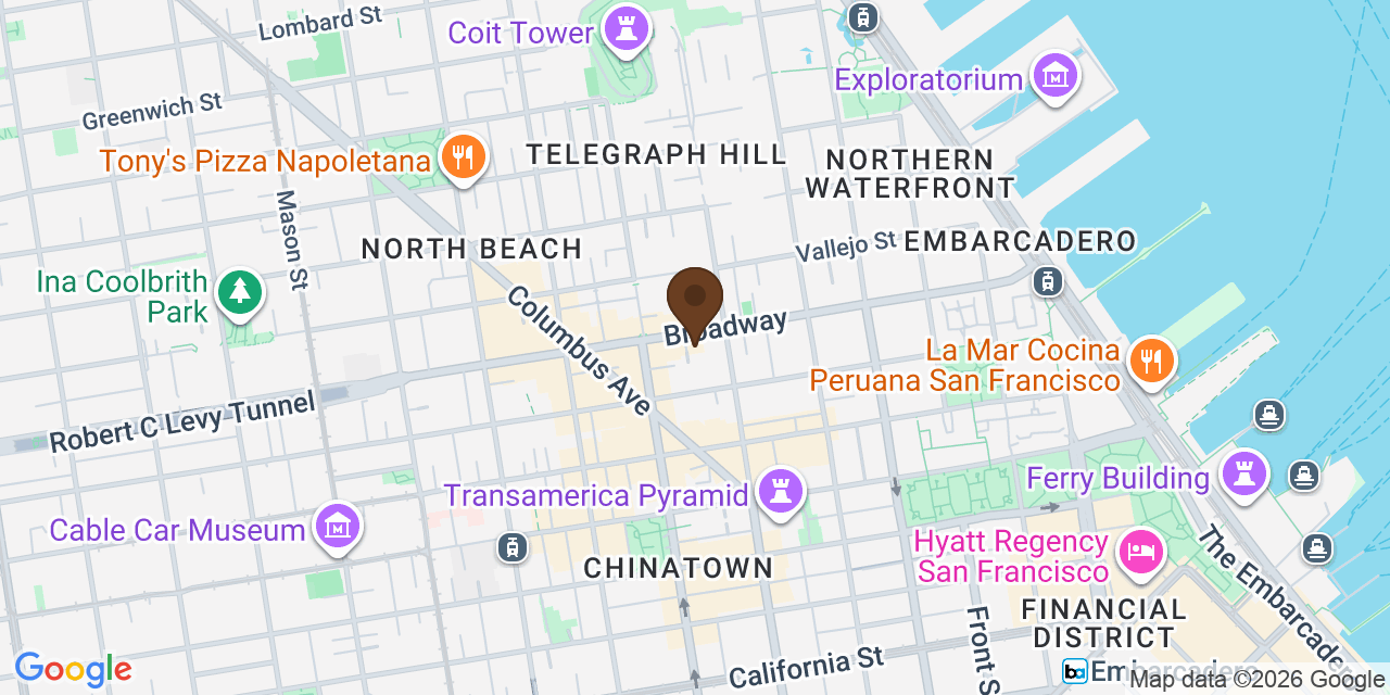 Map showing Broadway Studios